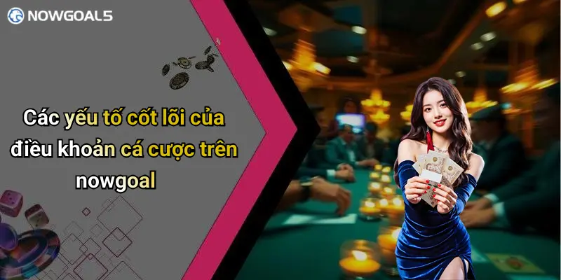 Các yếu tố cốt lõi của điều khoản cá cược trên nowgoal