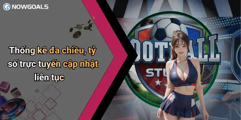 Thống kê đa chiều, tỷ số trực tuyến cập nhật liên tục