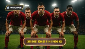 Chiến thuật bóng đá 4-1-4-1 phòng ngự