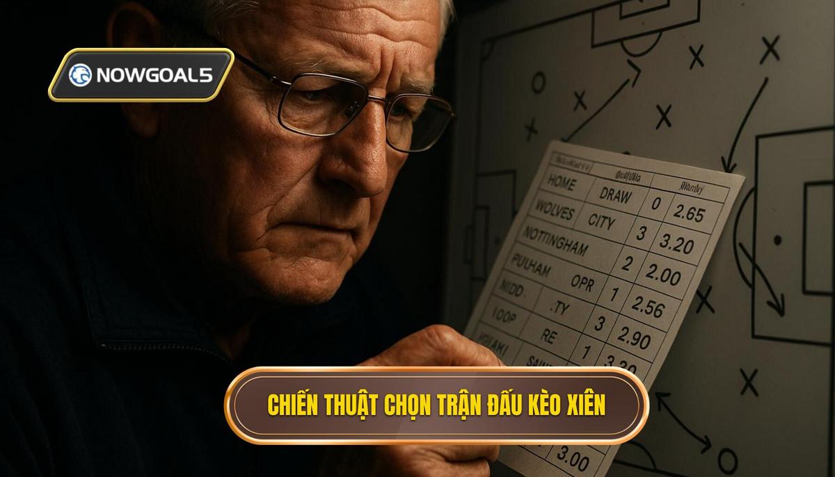 Chiến thuật lựa chọn trận đấu khi chơi kèo xiên nhiều trận