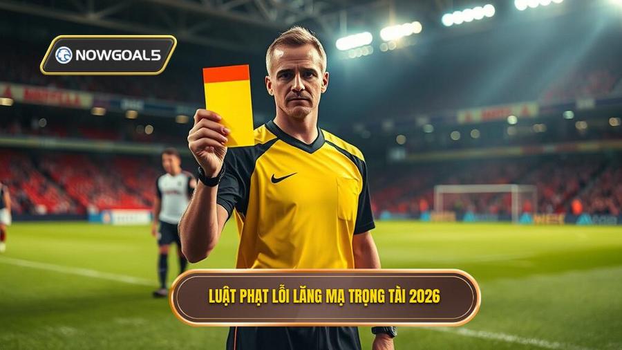 3. Luật phạt lỗi lăng mạ trọng tài 2026