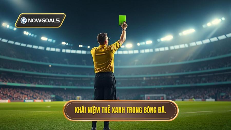 1. Khái niệm: Thẻ xanh trong bóng đá là gì?