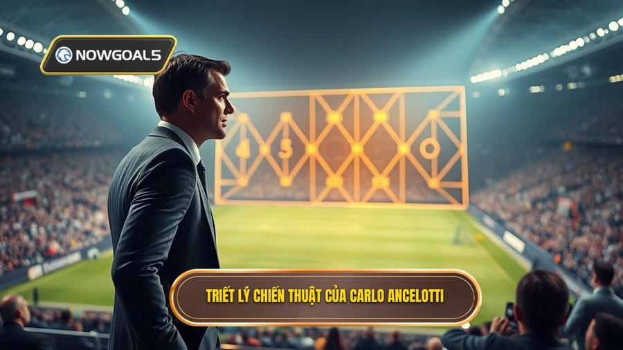 1. Triết lý cốt lõi trong chiến thuật Carlo Ancelotti