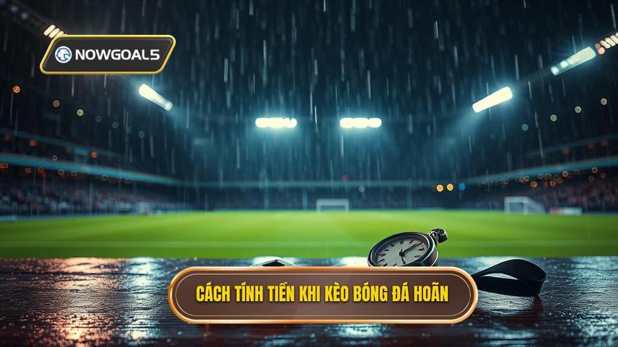 2. Quy định chung về cách tính tiền khi kèo bóng đá bị hoãn