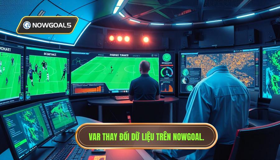 Cách VAR làm thay đổi cục diện trên nowgoal thông qua dữ liệu trực tuyến